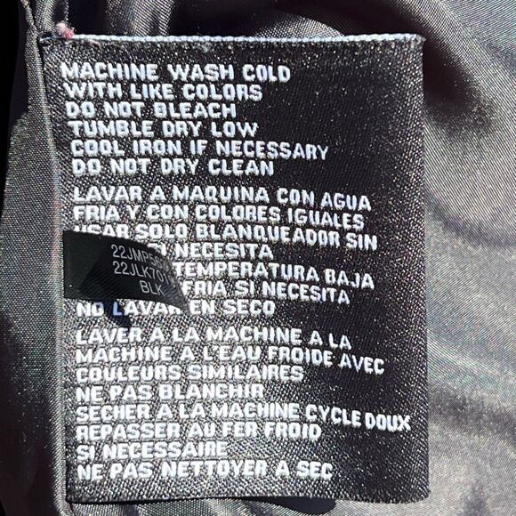 EUC Guess lightweight spring coat color worn off snaps as shown in pics Size L - Picture 9 of 11